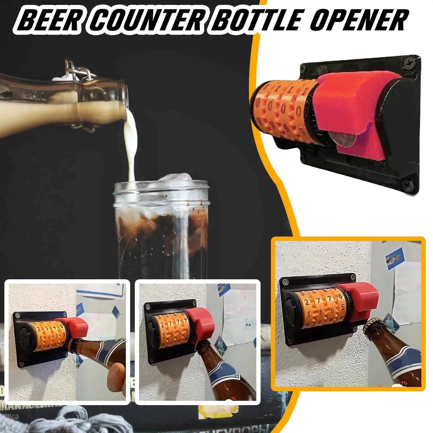 Beer Counter Bottle Opener